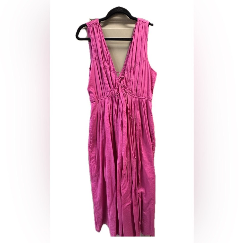 Abercrombie & Fitch Hot Pink Maxi Dress